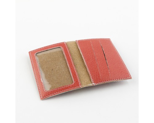 Обложка для ID карты (биометрического паспорта) -Клубника на черном-