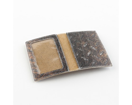 Обложка для ID карты (биометрического паспорта) -Коррозия металла-