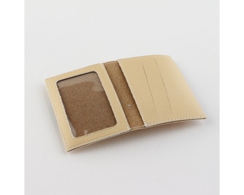 Обложка для ID карты (биометрического паспорта) -Кофе-
