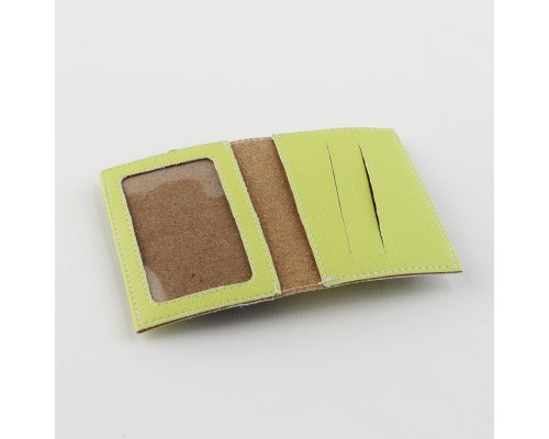 Обложка для ID карты (биометрического паспорта) -Клубника-