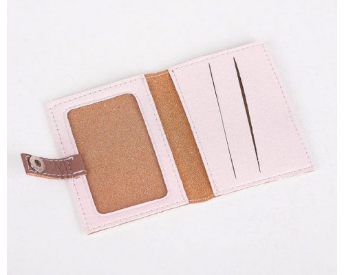 Обложка для пластикового ID паспорта -Think Pink-