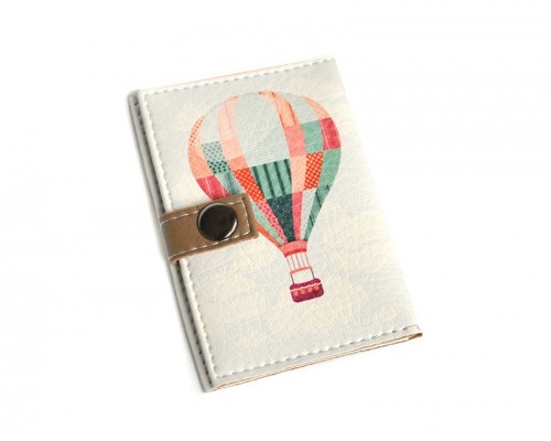 Обложка для ID паспорта -Воздушный шар-