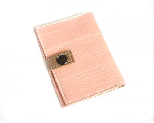 Обложка для ID паспорта -Лис в очках-