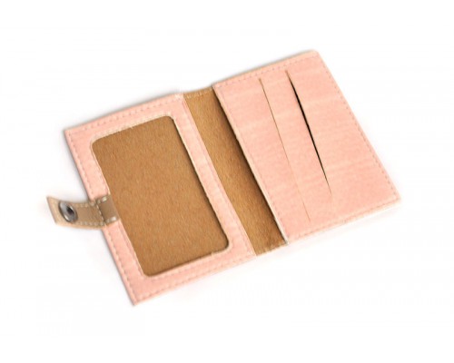 Обложка для ID паспорта -Лис в очках-