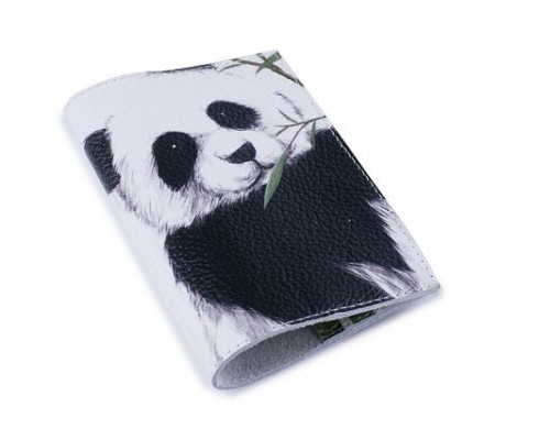 Женская обложка для паспорта -Панда-