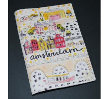 Обложка для паспорта -Amsterdam-