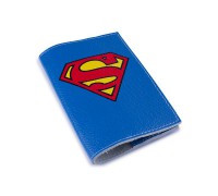 Кожаная обложка для паспорта -Супермен-