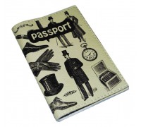 Мужская обложка для паспорта -Джентельмен-