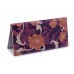 Женский кошелек -Цветы темно фиолетовые-. Ручная работа