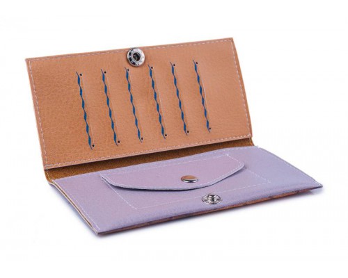 Женский кошелек -Компас-. Ручная работа