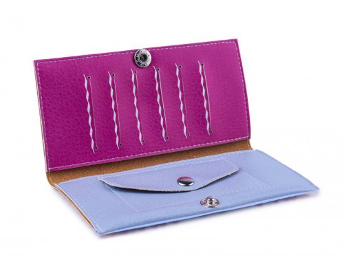 Женский кошелек -Сердечки-. Ручная работа