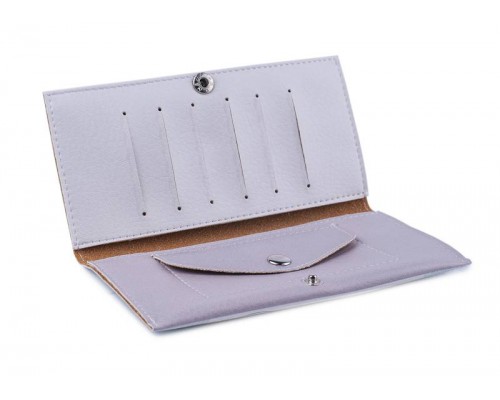 Женский кошелек -Велосипед с цветами-. Ручная работа