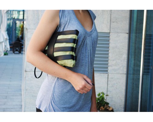 Женский клатч зеленый Bandelette