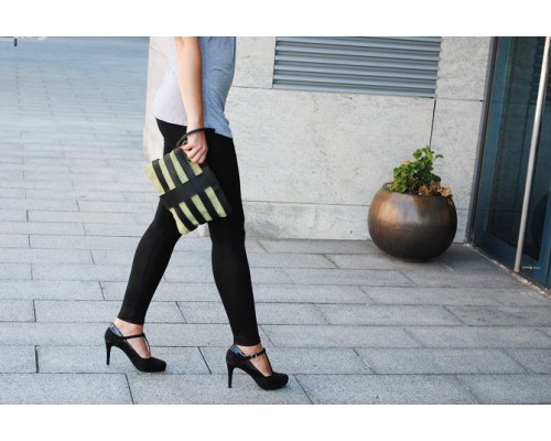 Женский клатч зеленый Bandelette