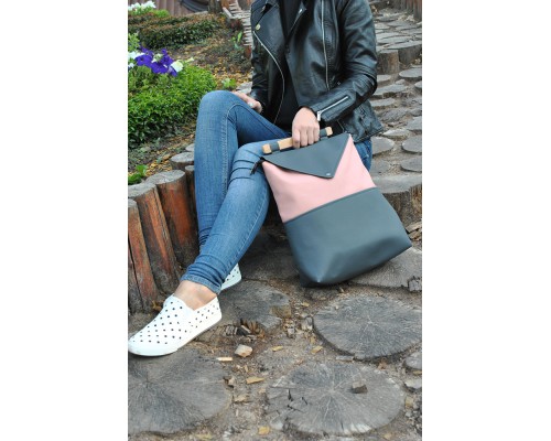 Женский городской рюкзак Skins "Pink and Grey"