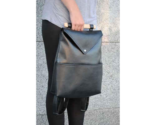 Городской рюкзак "Skins Black" черный 