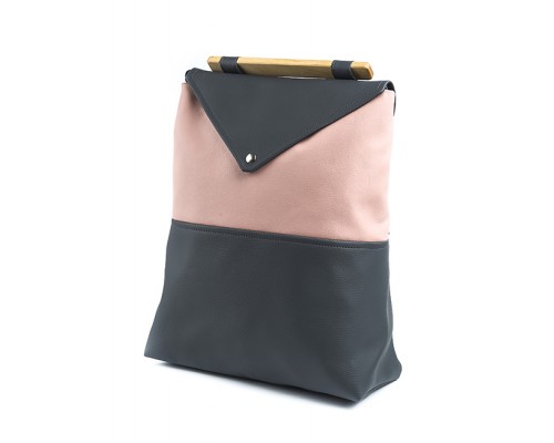 Женский городской рюкзак Skins "Pink and Grey"