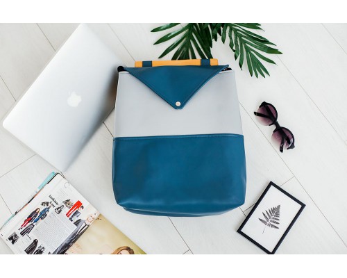 Женский кожаный рюкзак Skins "Chicago Blues"