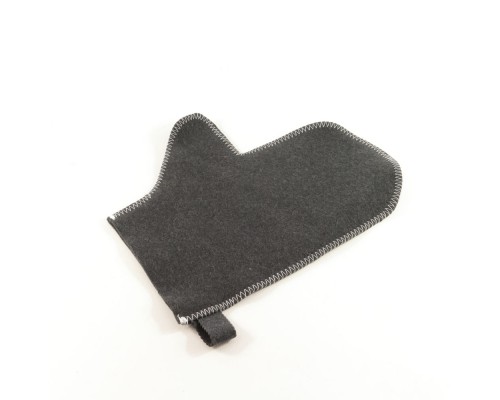 Подарочный набор для бани "Профи", серая шерсть