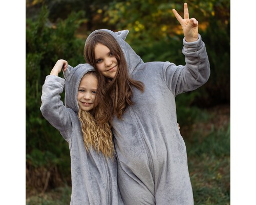 Кигуруми Котик серый