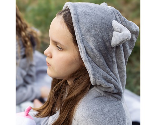 Кигуруми Котик серый