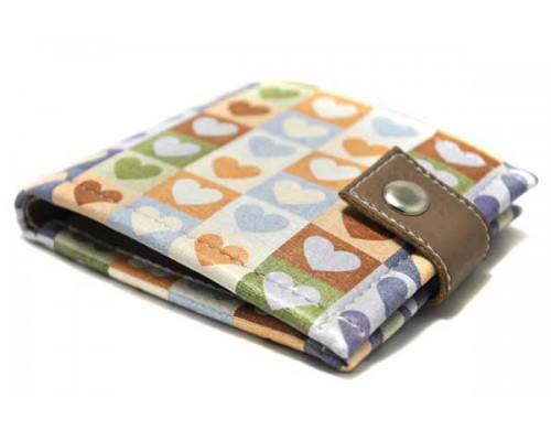 Женский кошелек "Теплые сердца" 