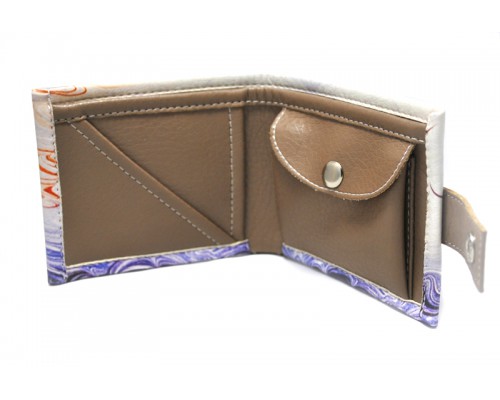 Женский кошелек "Чайки. Картина на воде"