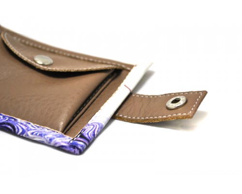 Женский кошелек "Чайки. Картина на воде"