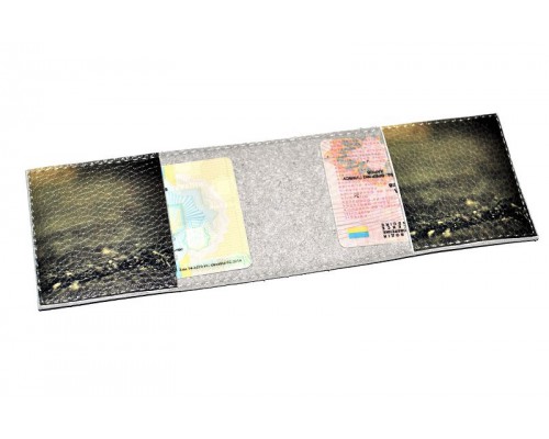 Обложка для прав из кожи -Жук-