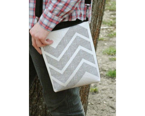 Молодежная сумка через плечо "ЗигЗаг"