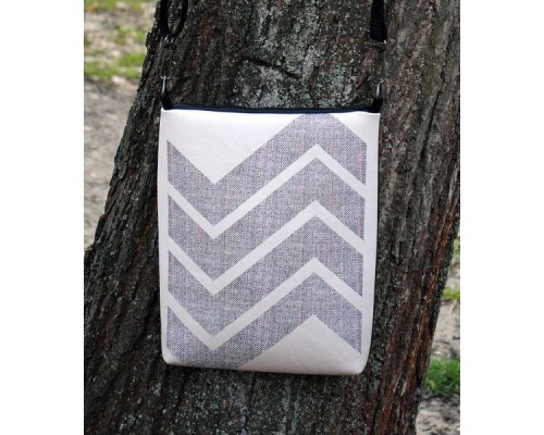 Молодежная сумка через плечо "ЗигЗаг"