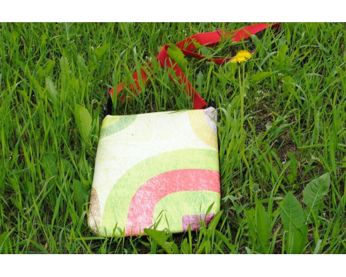 Молодежная сумка через плечо "Позитив в зеленом"