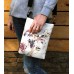 Молодежная женская сумка "Винтажные цветы"