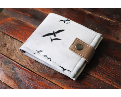 Женский кошелек "Полет над облаками" 
