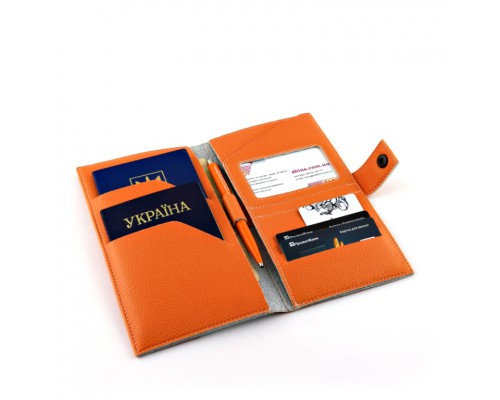 Тревел кейс с логотипом (органайзер для документов) ОБРАЗЕЦ