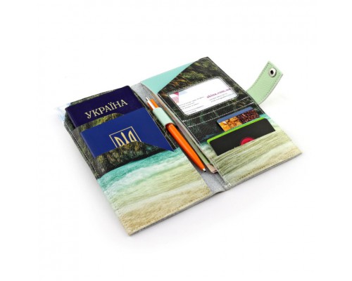 Тревел-кейс для документов, карточек и денег "Тихая гавань"